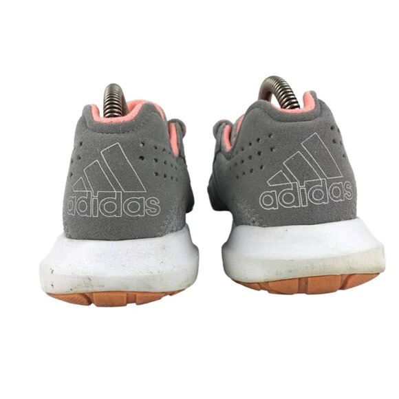 Adidas Womens Gray Coral Element Refresh S78815 Lace Up Running Shoes Size US 10 - Picture 5 of 9